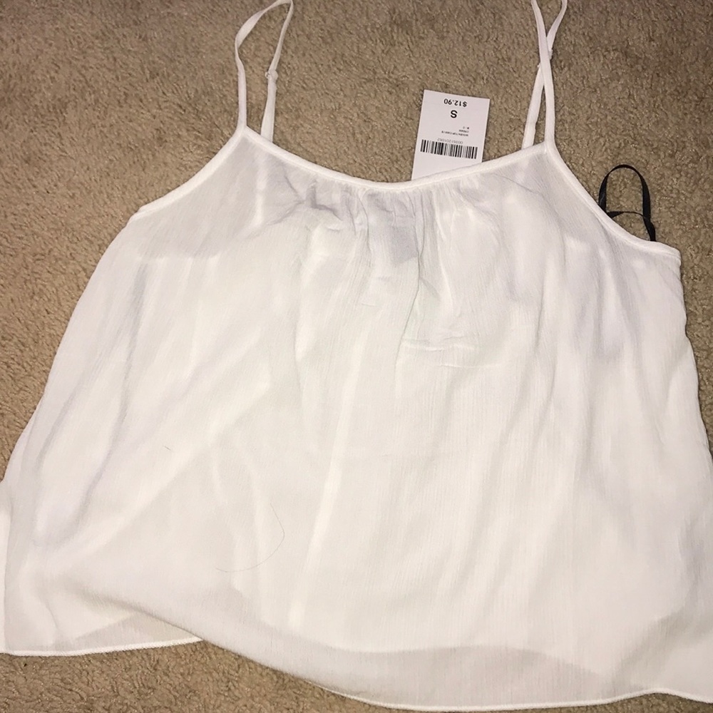 !!SOLD!! NWT cream Forever 21 top